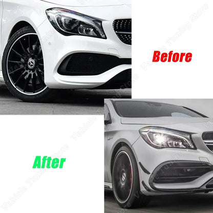 Splits Para-Choques AMG Mercedes Benz CLA C117 CLA AMG 2015-2018

For Mercedes Benz CLA C117 CLA AMG 2015-2018 Black Front Bumper Lip Spoiler Splitters Canards Vents