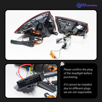 Car Lights for BMW F30 F38 F80 320I LED Tail Light 2013-2019 M3 Rear Stop Lamp Brake Signal DRL Reverse Automotive Accessories