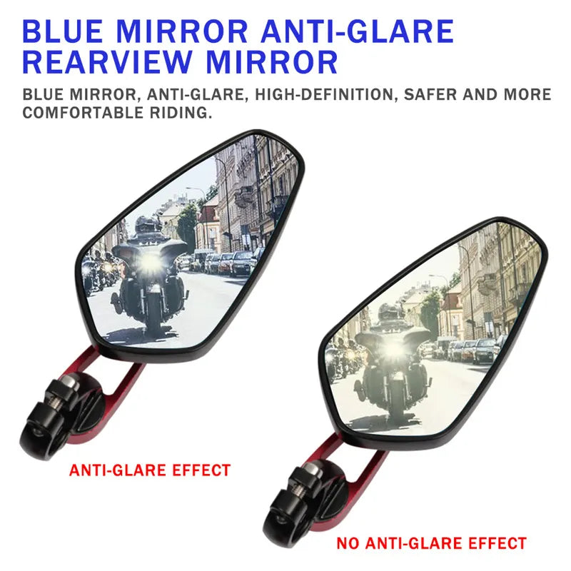 Punhos ou espelhos

FOR YAMAHA MT09 MT 09 MT-09 2013-2022 Motorcycle Aluminum Rear View Handle Bar End Side Rearview Mirrors handlebar Grips