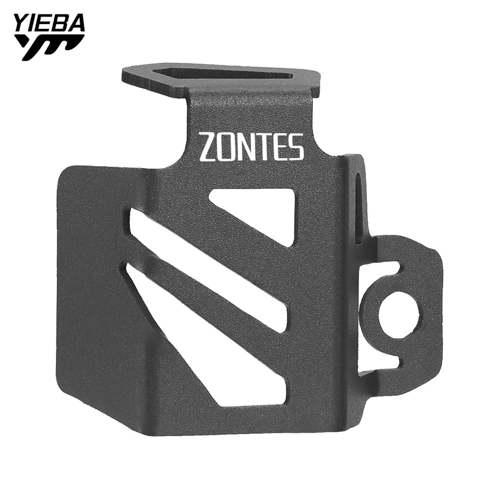 Motorcycle CNC Rear Brake Fluid Reservoir Cover Guard Protector For Zontes G1-125 ZT125-U 125 U1 Z2 125 U125 Accessories