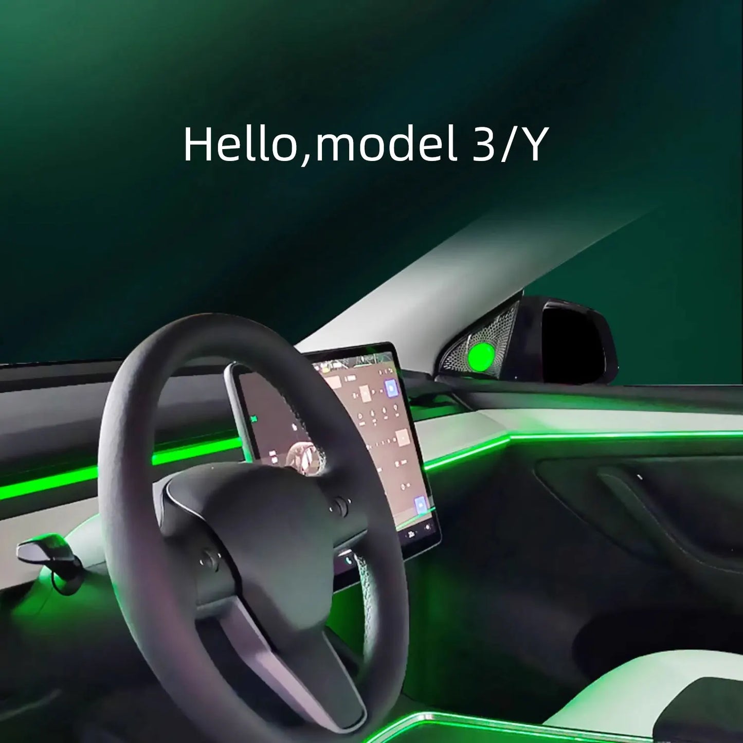 Kit Luzes Interior Tesla 3 e Y

Tesla For Model 3 Y Symphony Special LED RGB Atmosphere Light Radiant Carving 512 Color Mobile App Vehicle Screen Color Control