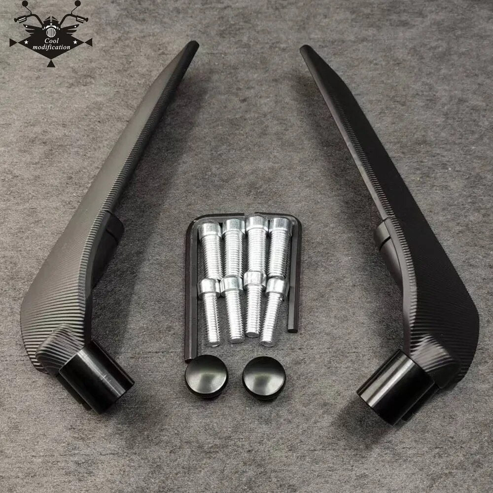 Rétroviseurs nouvelle aile de vent fixe pour Yamaha MT07 MT125 MT03 MT15 MT25 MT01 MT09 MT10 TRACER moto rétroviseur rotatif