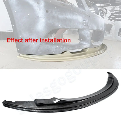 Lip Carbono  AQUAPRINT Look For BMW E92 E93 2007-13 para-choques M3

Front Bumper Lip Carbon Look For 2007-13 BMW E92 E90 GTS M3 Performance Splitter