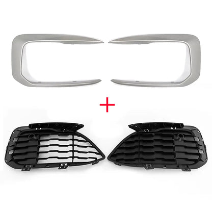 Grelhas ou splits For BMW F20 F21 M Sport M135i M140i 114d 116d 118d 120d 125d Lci 2015-2019 Front Bumper Grill Trim Clasp Fog Light Frame