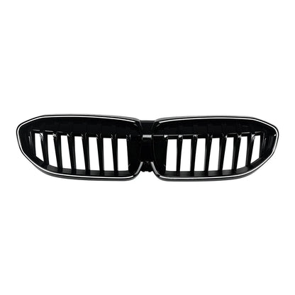 Grelha central iluminada BMW 3-Series G20 G21 2019 2020 2021 2022 pre facelift