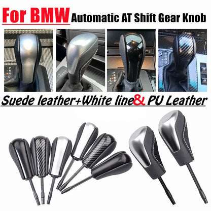 Nouveau pommeau de levier de vitesse automatique court et Long, pour E81 E82 E87 E90 E91 E92 E93 E36 E38 E39 E46 Z4 Z3 E53 X5 X3 E60.