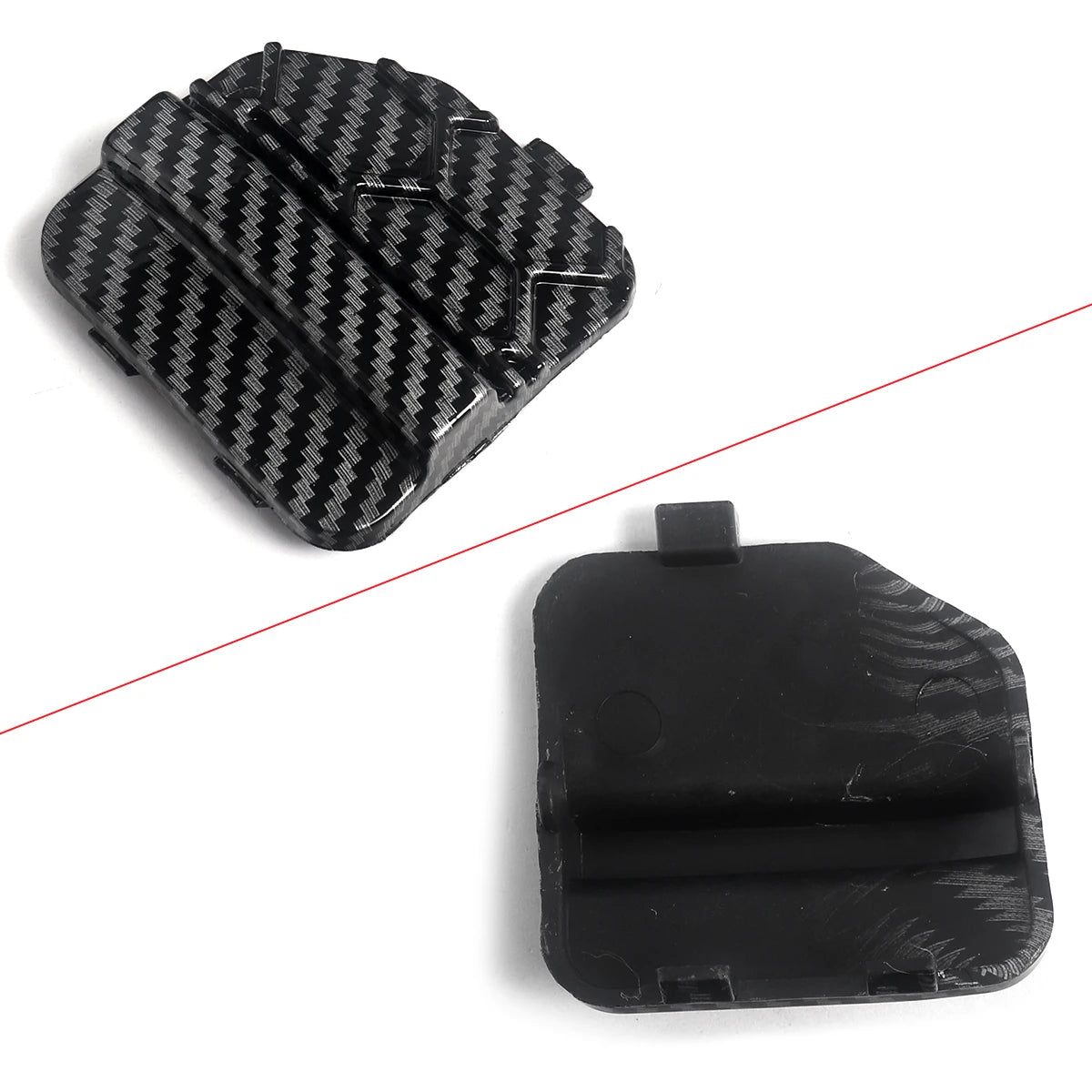 Difusor com Stop F1  BMW X3 G01 LCI M Sport 2022+   Preto brilhante ou carbono Aquaprint