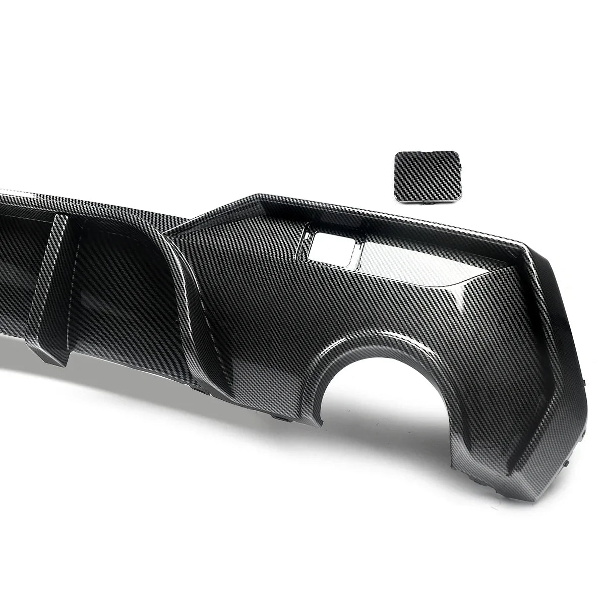 Difusor com Stop BMW G22 G23 Para-Choques  M Sport

For BMW G22 G23 420i 430i 440i M Sport w/ LED 2020+ Rear Bumper Diffuser