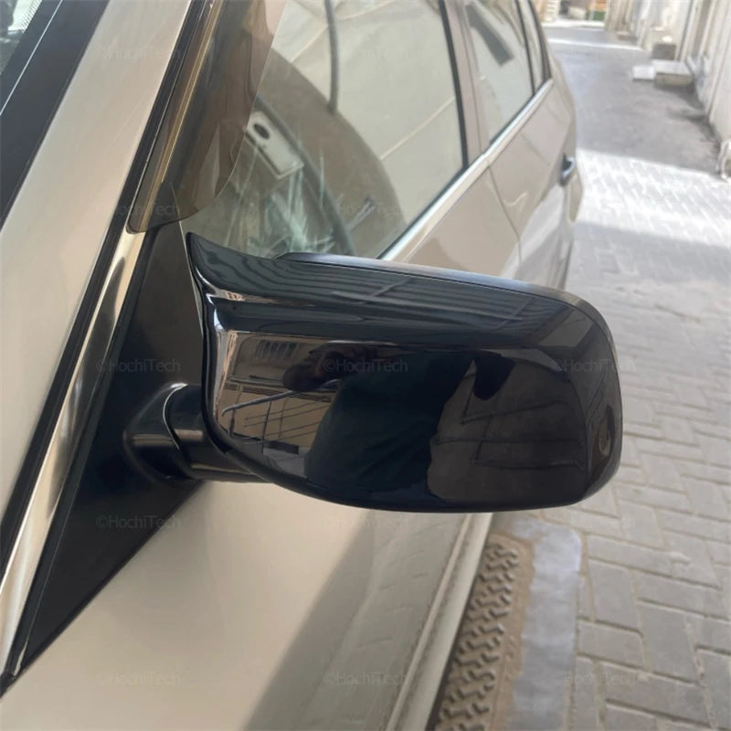 Capas de Espelho Tipo M5 Bmw E60 E61

Carbon Fiber Look Black Rearview Side Mirror cover Caps for BMW 5 Series E60 E61 E63 E64 2004-2008 520i 525i 528i 528xi 530i