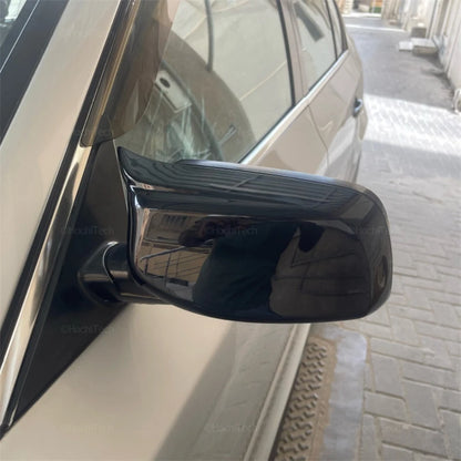 Capas de Espelho Tipo M5 Bmw E60 E61

Carbon Fiber Look Black Rearview Side Mirror cover Caps for BMW 5 Series E60 E61 E63 E64 2004-2008 520i 525i 528i 528xi 530i