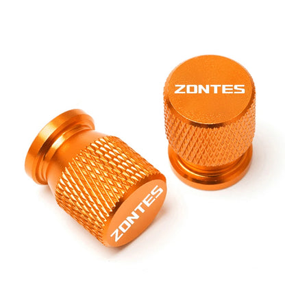 2PCS Aluminum Motorcycle Tyre Valve Cap Universal For Zontes Shengshi 310R 310X 310V 310 t2 G1 125 U1 U 155 ZT 125 T310 350E 350
