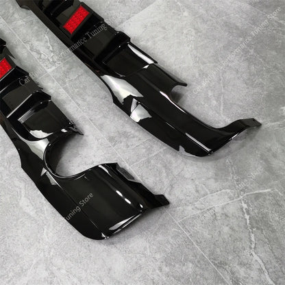 Difusor M Perfomance Bmw E90 E91 Tipo F1 Com STop Apenas Para-Choques M

Performance Style Rear Diffuser For Bmw E90 E91 Rear Bumper Lip Splitter With Lamp 3 Ser 320i 320d 325d 330d 335i 05-12 Tuning