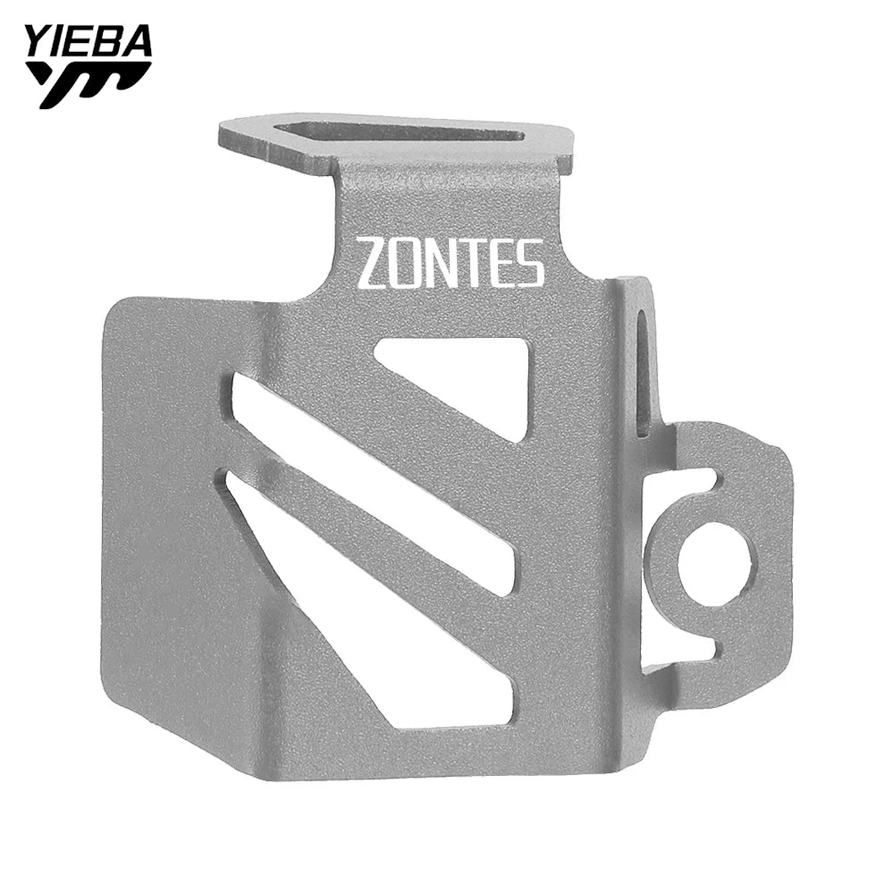 Motorcycle CNC Rear Brake Fluid Reservoir Cover Guard Protector For Zontes G1-125 ZT125-U 125 U1 Z2 125 U125 Accessories