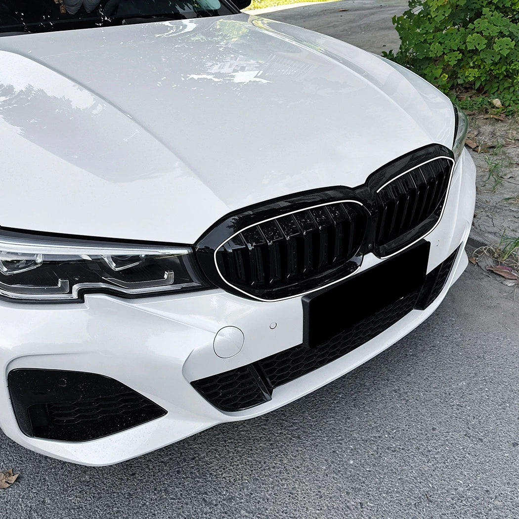 Grelha central iluminada BMW 3-Series G20 G21 2019 2020 2021 2022 pre facelift