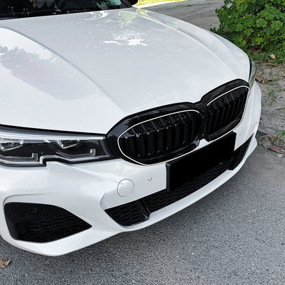Grelha central iluminada BMW 3-Series G20 G21 2019 2020 2021 2022 pre facelift
