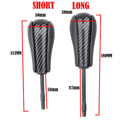 Nouveau pommeau de levier de vitesse automatique court et Long, pour E81 E82 E87 E90 E91 E92 E93 E36 E38 E39 E46 Z4 Z3 E53 X5 X3 E60.