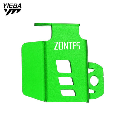 Motorcycle CNC Rear Brake Fluid Reservoir Cover Guard Protector For Zontes G1-125 ZT125-U 125 U1 Z2 125 U125 Accessories