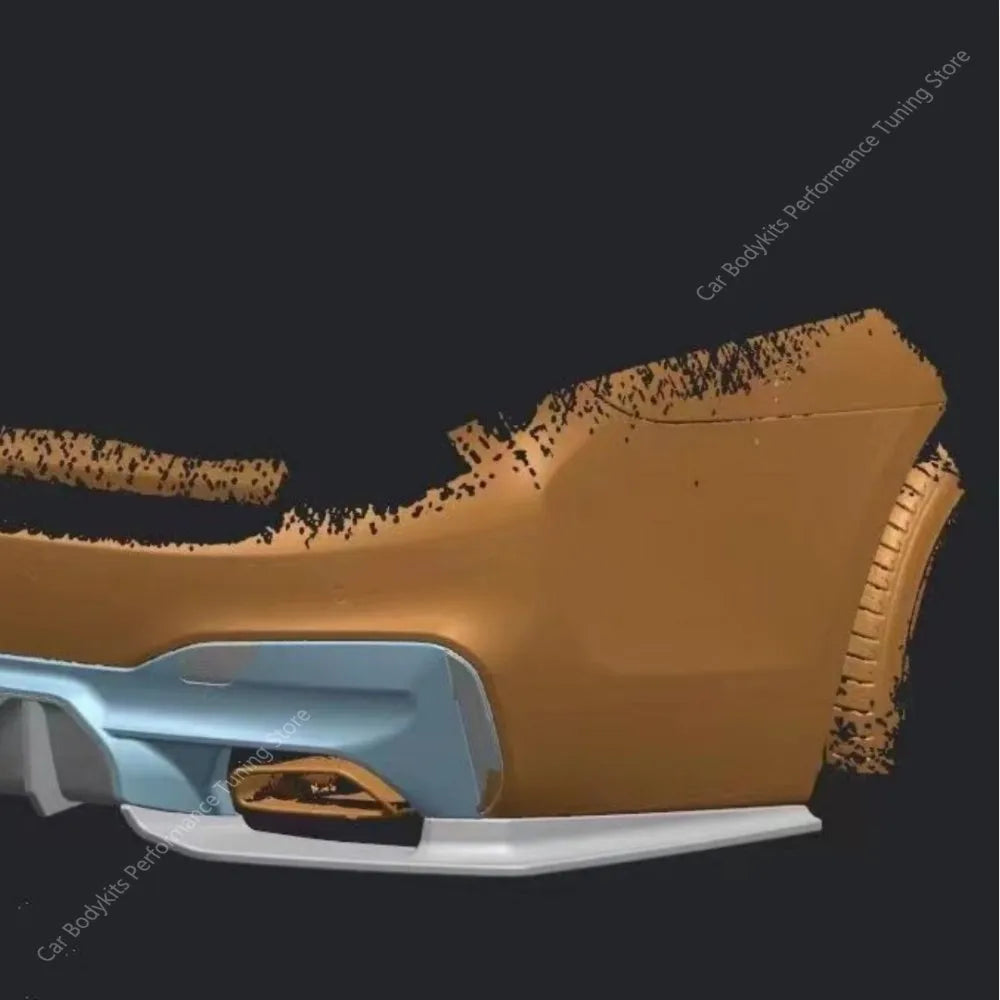 Coins de pare-chocs arrière BMW série 5 G30 G31

 Diffuseur de séparateur arrière pour BMW G30 G31 520i 520d 530i 540i M Pack, Double face, sortie unique, Mod M5, lèvre de pare-chocs 2017 – 2023