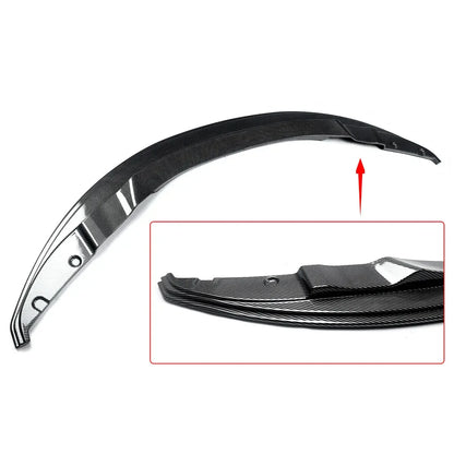 Lip Carbono  AQUAPRINT Look For BMW E92 E93 2007-13 para-choques M3

Front Bumper Lip Carbon Look For 2007-13 BMW E92 E90 GTS M3 Performance Splitter