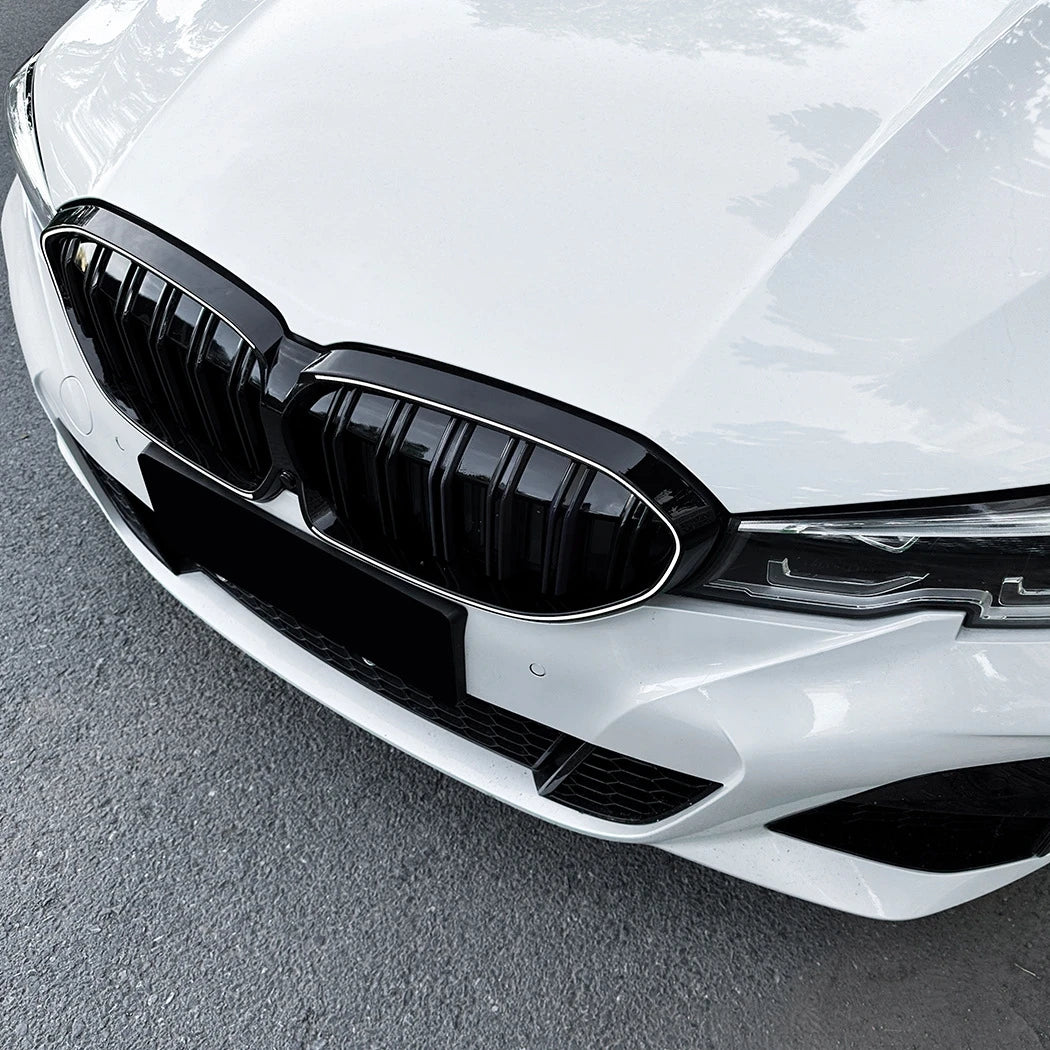 Grelha central iluminada BMW 3-Series G20 G21 2019 2020 2021 2022 pre facelift