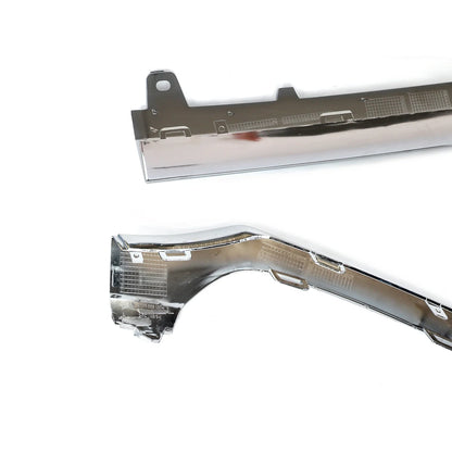 Lábio Frontal Para Choques AMG

Front Bumper Lower Lip Trim Molding Chrome for Mercedes C Class W205 2015-2018 3pcs  Set Front Bumper Lip Canard Lip Splitter