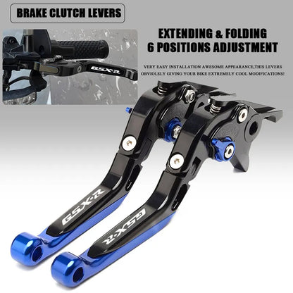 Manetes Personalizadas Suzuki Gsx R

For SUZUKI GSXR GSX-R 600 750 1000 K1 K2 K3 K4 K5 K6 K7 K8 K9 Motorcycle Adjustable Folding Handles Lever Brake Clutch Levers