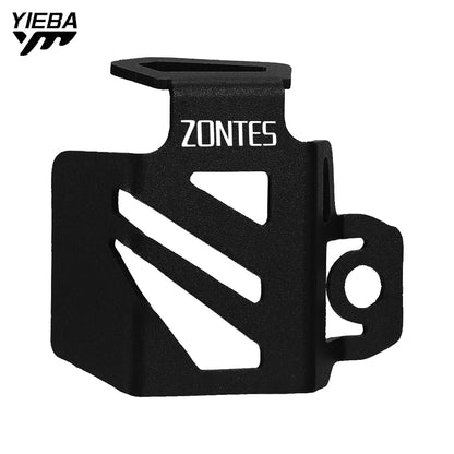 Motorcycle CNC Rear Brake Fluid Reservoir Cover Guard Protector For Zontes G1-125 ZT125-U 125 U1 Z2 125 U125 Accessories