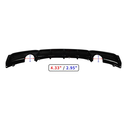 Difusor para BMW F30 F31  M-TECH 2012-2018 vários estilos