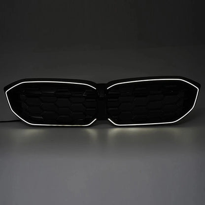 Grelha central iluminada LED BMW 3 Series G20 G21 G28 LCI Facelift   2023 2024 2025