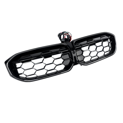 Grelha central iluminada LED BMW 3 Series G20 G21 G28 LCI Facelift   2023 2024 2025