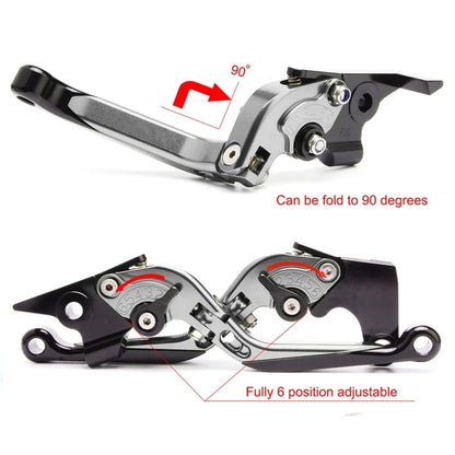 Manetes Personalizadas Suzuki Gsx R

For SUZUKI GSXR GSX-R 600 750 1000 K1 K2 K3 K4 K5 K6 K7 K8 K9 Motorcycle Adjustable Folding Handles Lever Brake Clutch Levers