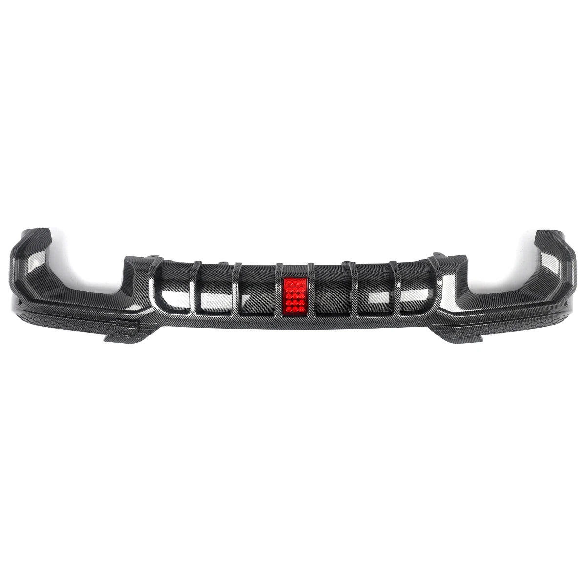 Difusor com Stop F1  BMW X3 G01 LCI M Sport 2022+   Preto brilhante ou carbono Aquaprint