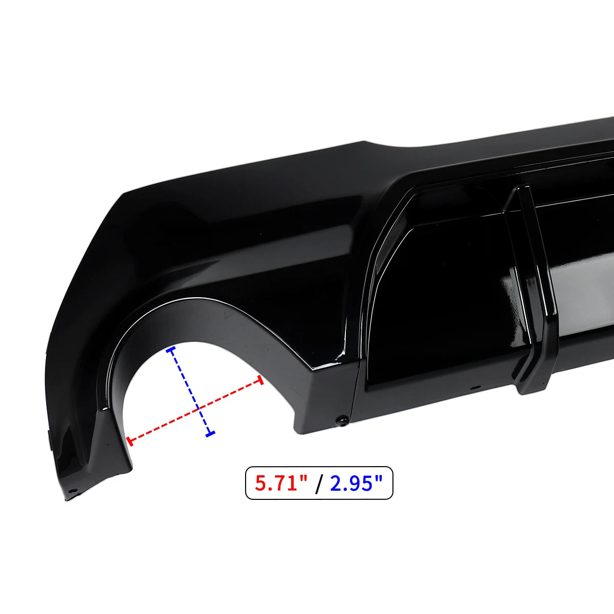 Difusor Traseiro  BMW  Series 1 F40 M Sport 2019 2020 2021 2022-2024 116i 118d 120d 128ti M135i