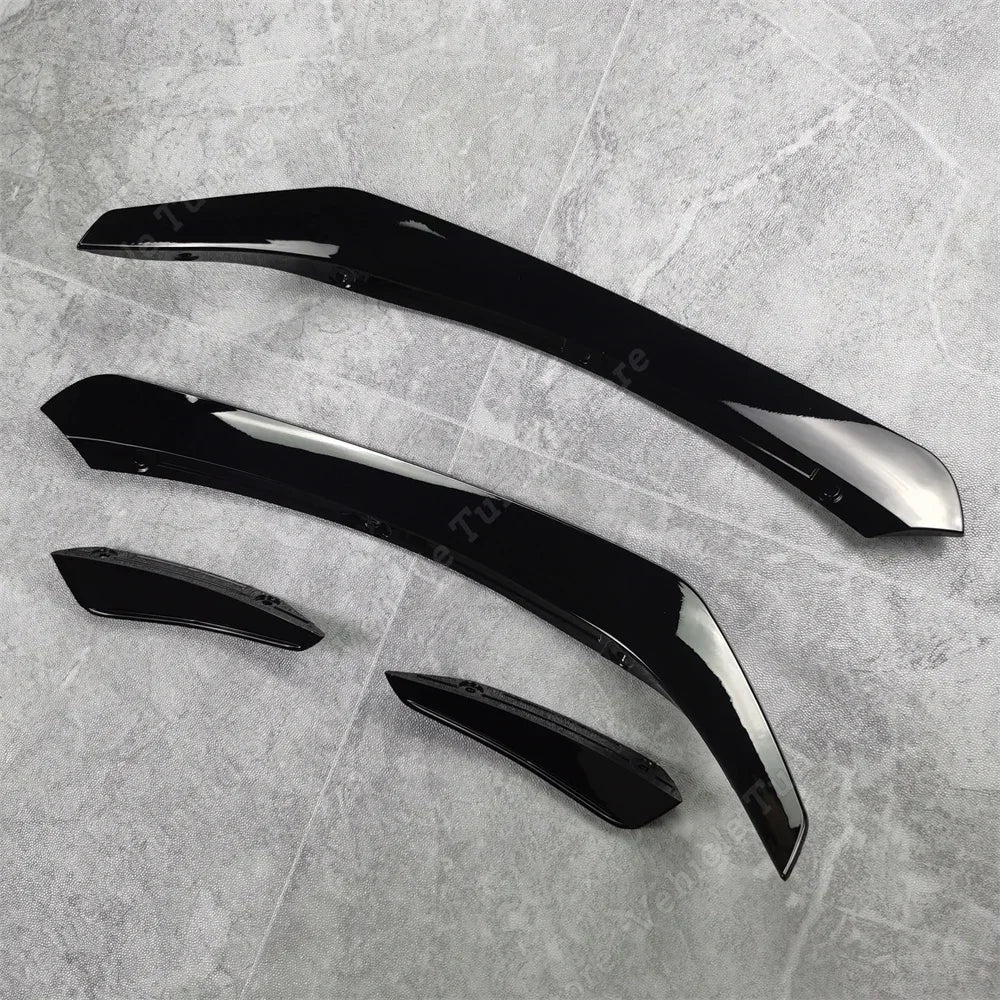 Splits Para-Choques AMG Mercedes Benz CLA C117 CLA AMG 2015-2018

For Mercedes Benz CLA C117 CLA AMG 2015-2018 Black Front Bumper Lip Spoiler Splitters Canards Vents