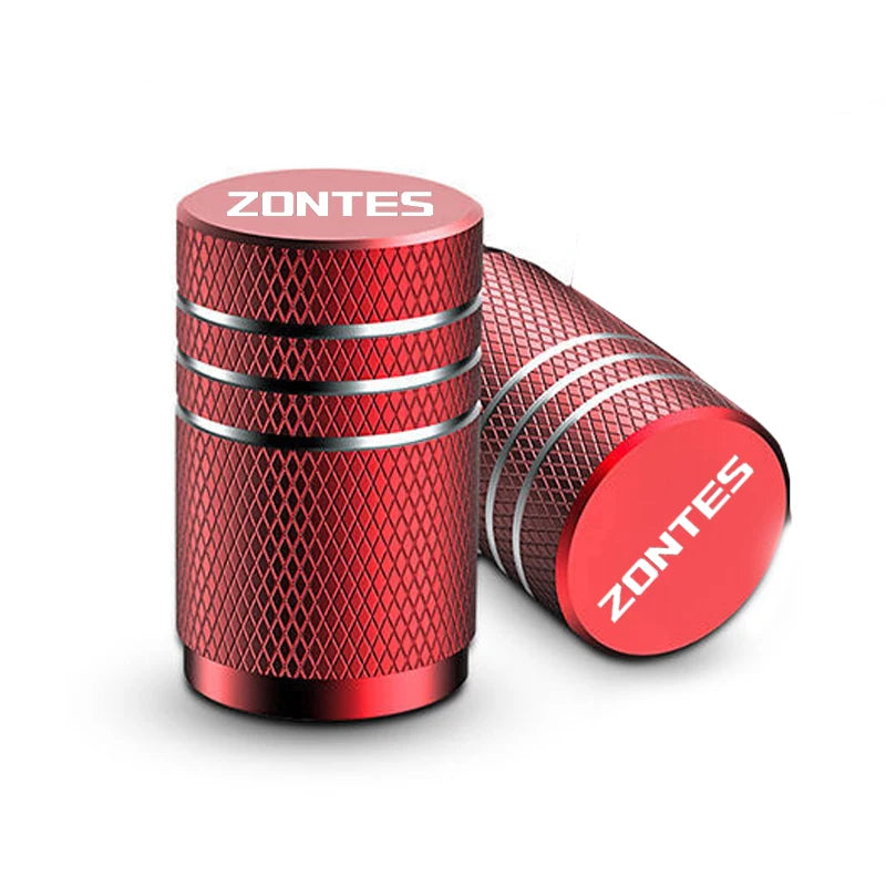 2PCS Aluminum Motorcycle Tyre Valve Cap Universal For Zontes Shengshi 310R 310X 310V 310 t2 G1 125 U1 U 155 ZT 125 T310 350E 350