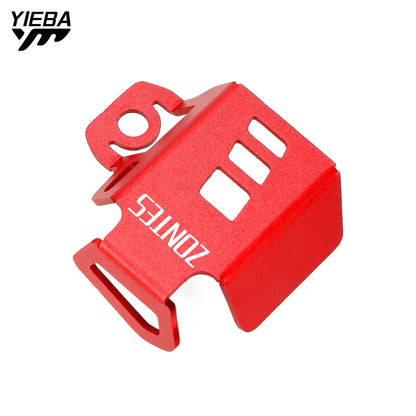 Motorcycle CNC Rear Brake Fluid Reservoir Cover Guard Protector For Zontes G1-125 ZT125-U 125 U1 Z2 125 U125 Accessories
