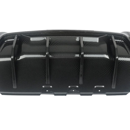 Difusor Carbono Aquaprint  BMW F10 M Sport 2011-2016

 CARBON LOOK For BMW F10 F11 M Sport 2011-2016 Bumper Rear Quad Diffuser Lip M5 Style