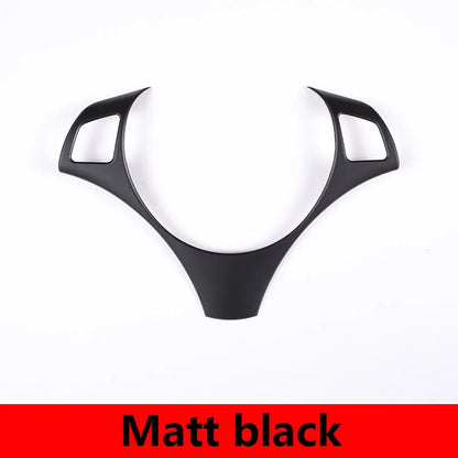 Cache central de volant BMW E81 E82 E87 E88 E90 E91

 Autocollant de couverture de cadre de volant de voiture en Fiber de carbone ABS, pour BMW série 3 E90 05-12 et BMW série 1 E87 04-11, accessoires de voiture