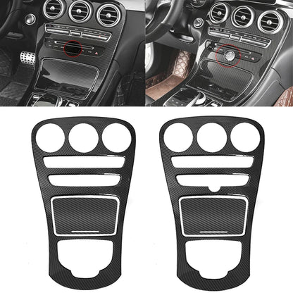 Couverture de console centrale Mercedes Benz Classe C W205 2015-2018

 Garniture de couverture de panneau de Console centrale de voiture, décoration autocollante ABS pour Mercedes Benz classe C W205 2015 – 2018