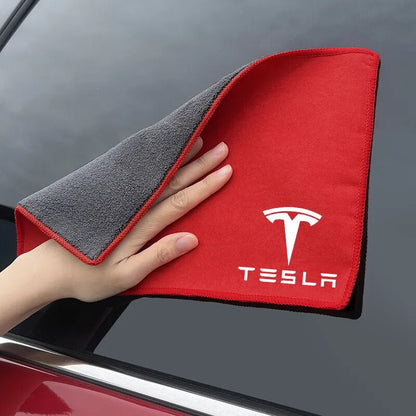 Chiffon en microfibre avec logo
 Bobine Bonina Tesla Model 3 Model S Model X Model Y Roadster