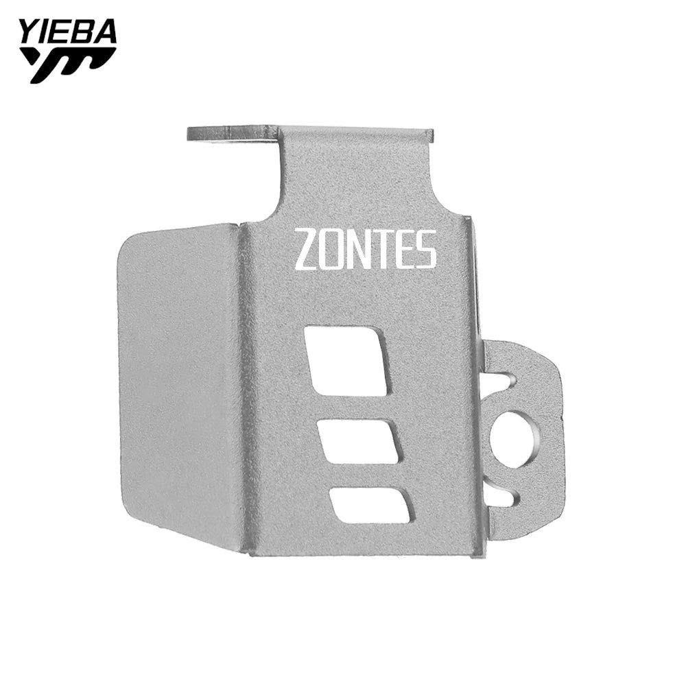 Motorcycle CNC Rear Brake Fluid Reservoir Cover Guard Protector For Zontes G1-125 ZT125-U 125 U1 Z2 125 U125 Accessories