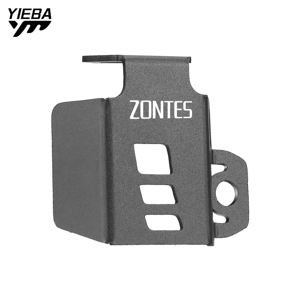 Motorcycle CNC Rear Brake Fluid Reservoir Cover Guard Protector For Zontes G1-125 ZT125-U 125 U1 Z2 125 U125 Accessories