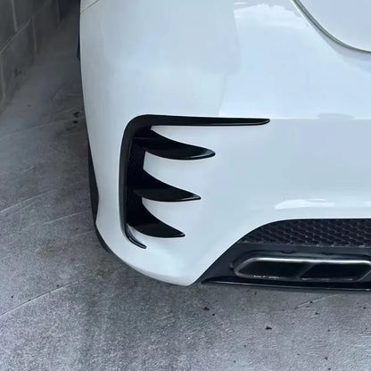 Splits / Garras Mercedes classe A w176

Car Rear Bumper Canards Side Vent Spoiler Anti-collision Guard For Mercedes Benz W176 A200 A250 A260 A45 AMG 2013-2018