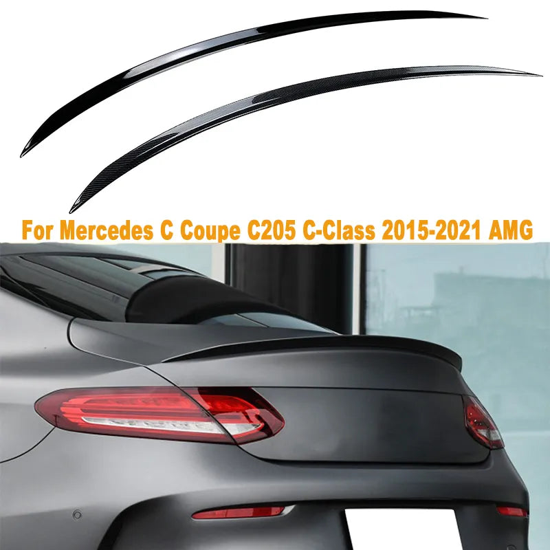 ALeiron Mercedes C Coupé C205 Classe C 2015-2021 AMG

 Ailes arrière fixes, becquet de vent arrière, accessoires de décoration pour Mercedes C coupé C205 classe C 2015 – 2021 AMG
