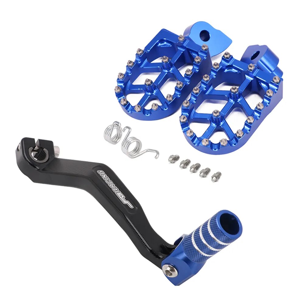 Repose-pieds de levier de frein CNC pour moto, pédales pour Yamaha YZ125 YZ250 YZ125X YZ250X YZ125G YZ250G YZ 125 250 2005 – 2020
