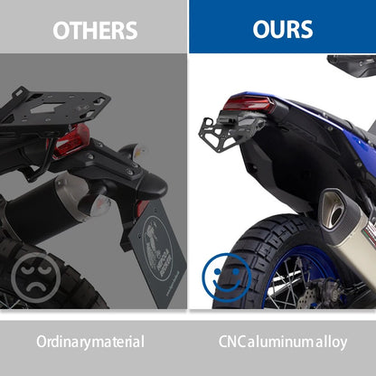 Support arrière de moto, support de plaque d'immatriculation, éliminateur de garde-boue arrière en aluminium CNC pour Yamaha Tenere 700 2019 2020 2021