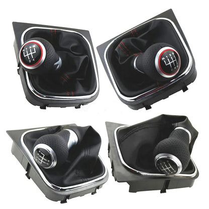 Kit Manete e fole de 5 ou 6 Velocidades para  VW JETTA GOLF 5 /6

5/6 Speed Gear Shift Knob For VW VW Jetta 5 6 GOLF 6 VI MK5 MK6 5KD 711 113 5KD711113 Car Replacement Manual Gear Stick Shifter