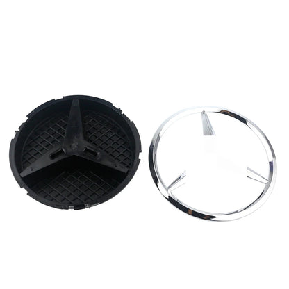 Simbolo Grelha Mercedes  Mercedes-Benz C-Class W205 Preto ou Cromado 2014 a 2018

18CM Front Grille Star Emblem Logo Durable for 13-18 Mercedes-Benz C-Class W205 Glossy Black/Silver