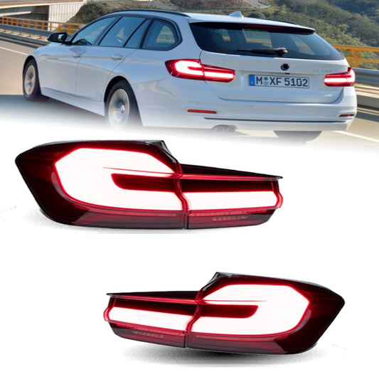 Farois traseiros BMW F31 LED 3D 

Taillights For BMW  Station wagon F31  2013-2019  320i 328i 330i LED Tail Lamp DRL Dynamic Turn Signal Reverse Auto Accessories
