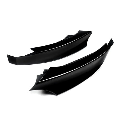 Splits Para-choques M Sport 2007-2013 Apenas igual imagem BMW 1 Series E82 E81 E87 E88 

For BMW E82 135i M Sport 2007-2013 Performance Front Bumper Splitter Corner Lips